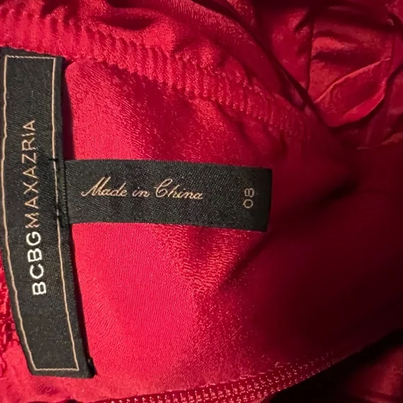 Red BCBG Dress - Picture 3 of 4